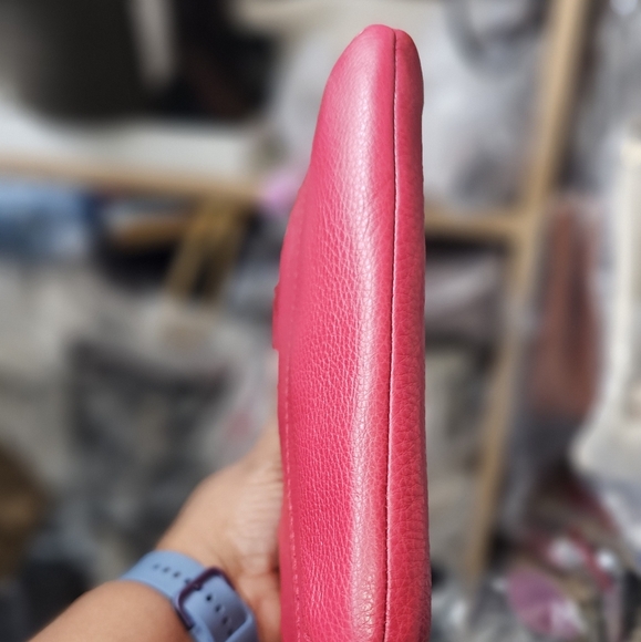 **SOLD** New Coach Red Leather Swing Back Crossbody NWT - Picture 6 of 9